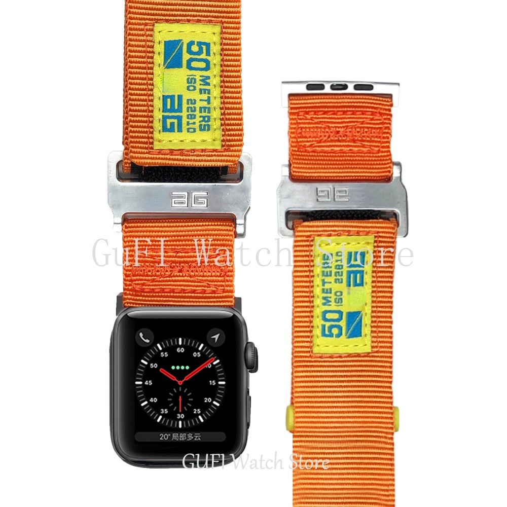 watch strap for apple watch 7/6/5/4/3/2/1/SE 42 44mm 41 45mm fashion straps for iwatch 38mm 40mm nylon sport watch strap bracelet