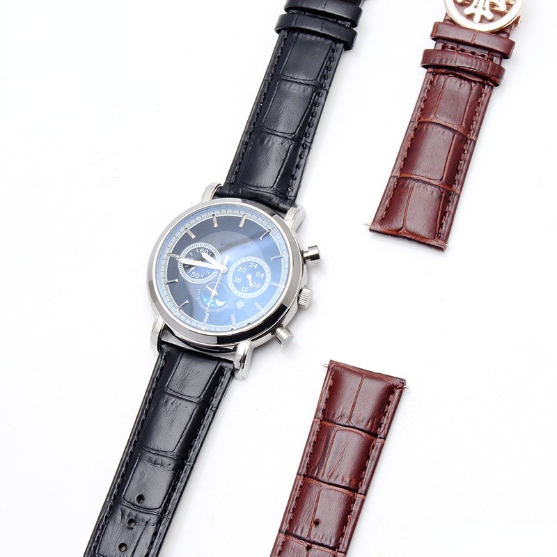 Leather Watch Strap For Patek Philippe Bomb 5167Ax Watch Crocodile Pattern Strap Butterfly Buckle Men And Women 19/20mm 22mm