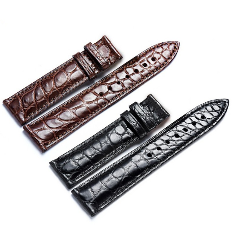 Real Crocodile Watch Strap Genuine Leather Watch Strap for Men or Women Watch Accessories 12 - 24mm