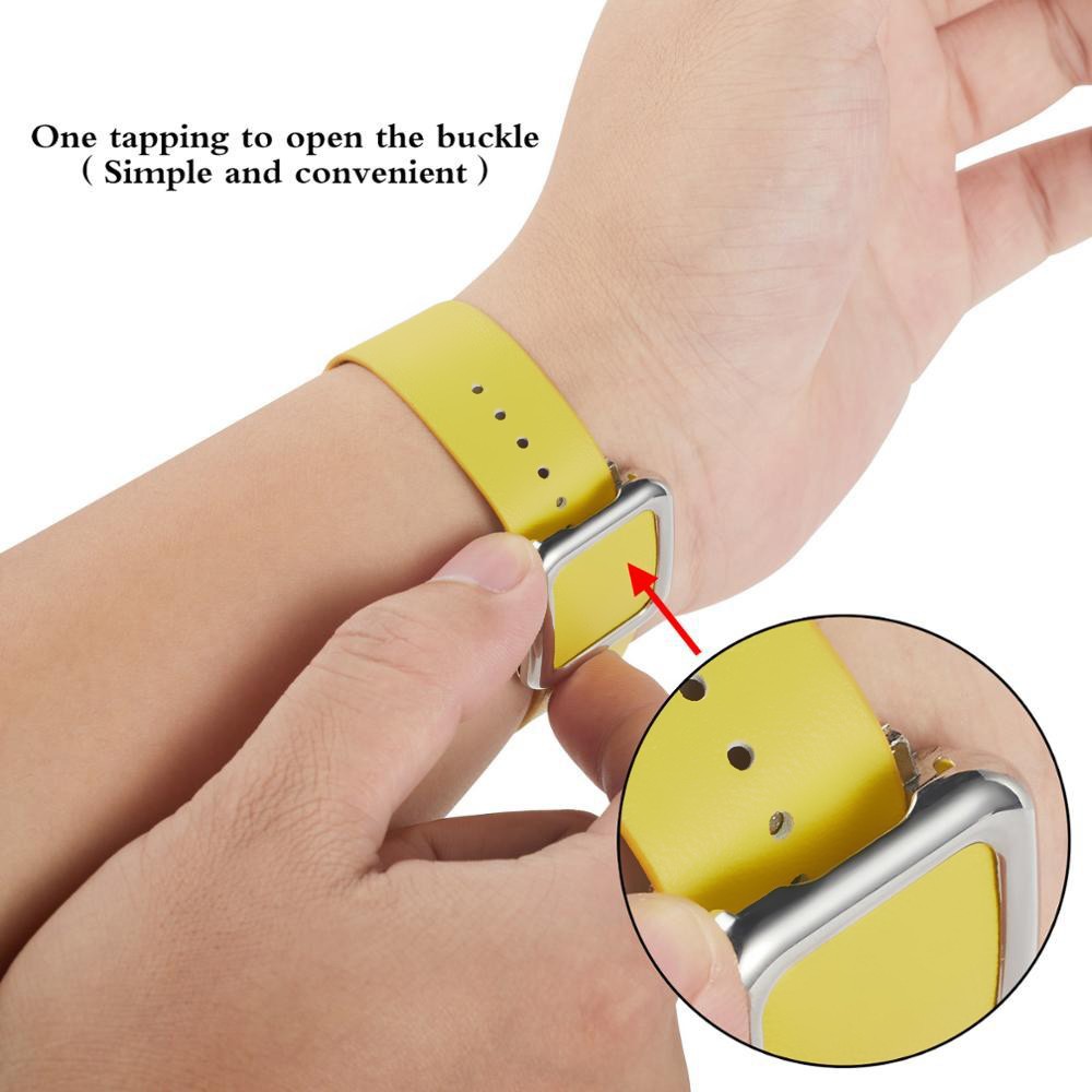 Modern Buckle Strap for Apple Watch Band 45mm 44mm 41mm/40m 42mm38mm Korea Silicone Bracelet iwatch Series 5 4 3 6 SE 7 Strap