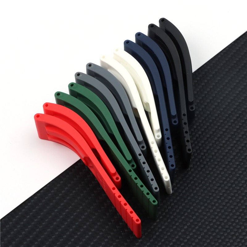 Top Quality 20mm Silicone Rubber Watchband for Role Watch Strap Daytona Submarine GMT OYSTERFLEX Bracelet Folding Buckle