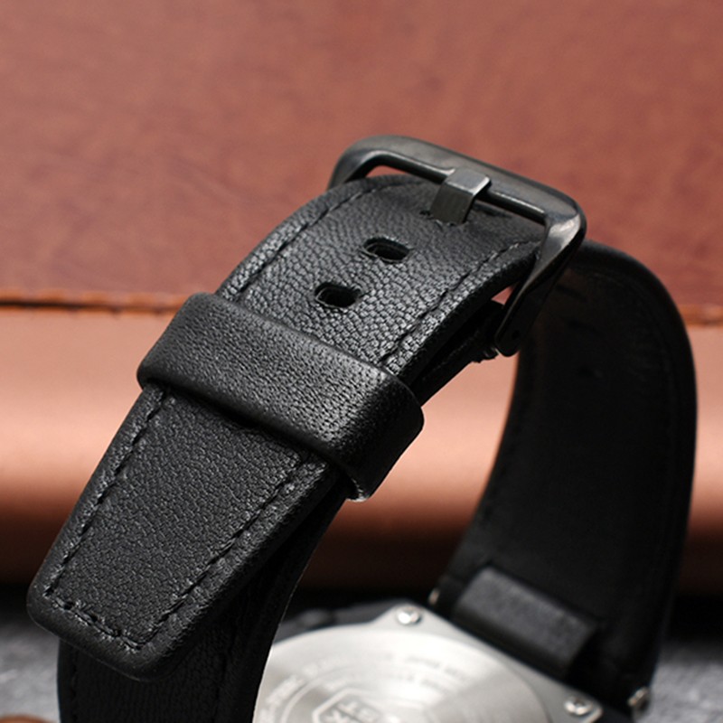 Leather Strap for Casio GST-S100g/S110/S130l/W100G/W110/210B/400G/410/B100/W300 Wristband Accessories 26x14mm