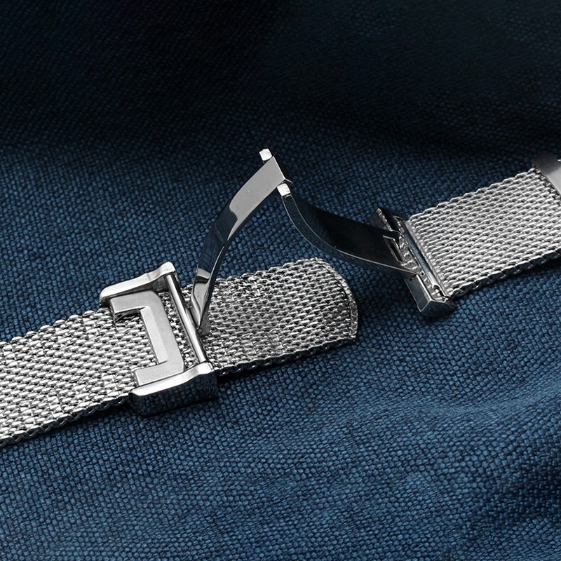 Milanese Stainless Steel Watch Band For IWC PORTUGIESER PORTUGIESER Metal Bracelet Watch Band Mesh Watch Band 20mm22mm Wristband Accessories