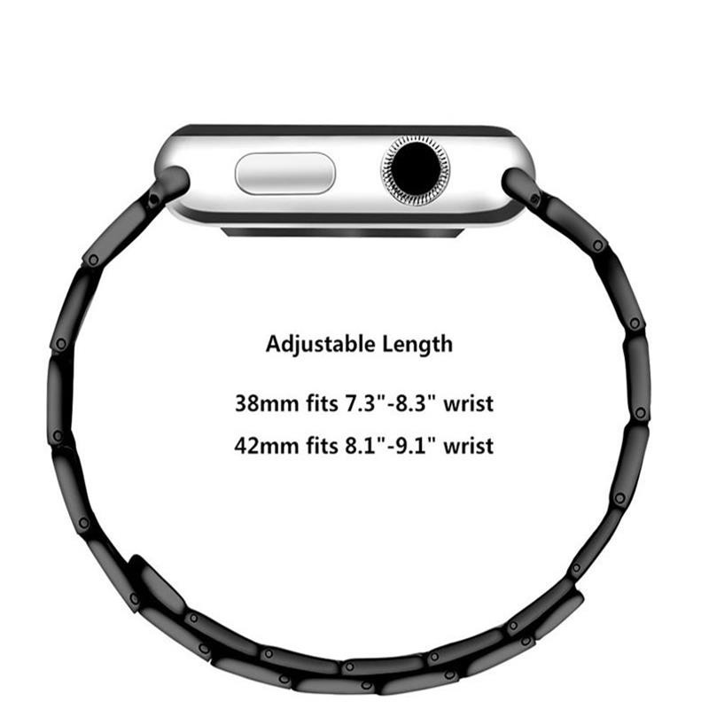 Magnetic strap for apple watch band 44mm 40mm 42mm 38mm 45mm 41mm stainless steel metal link bracelet iwatch serie 6 5 4 3 se 7