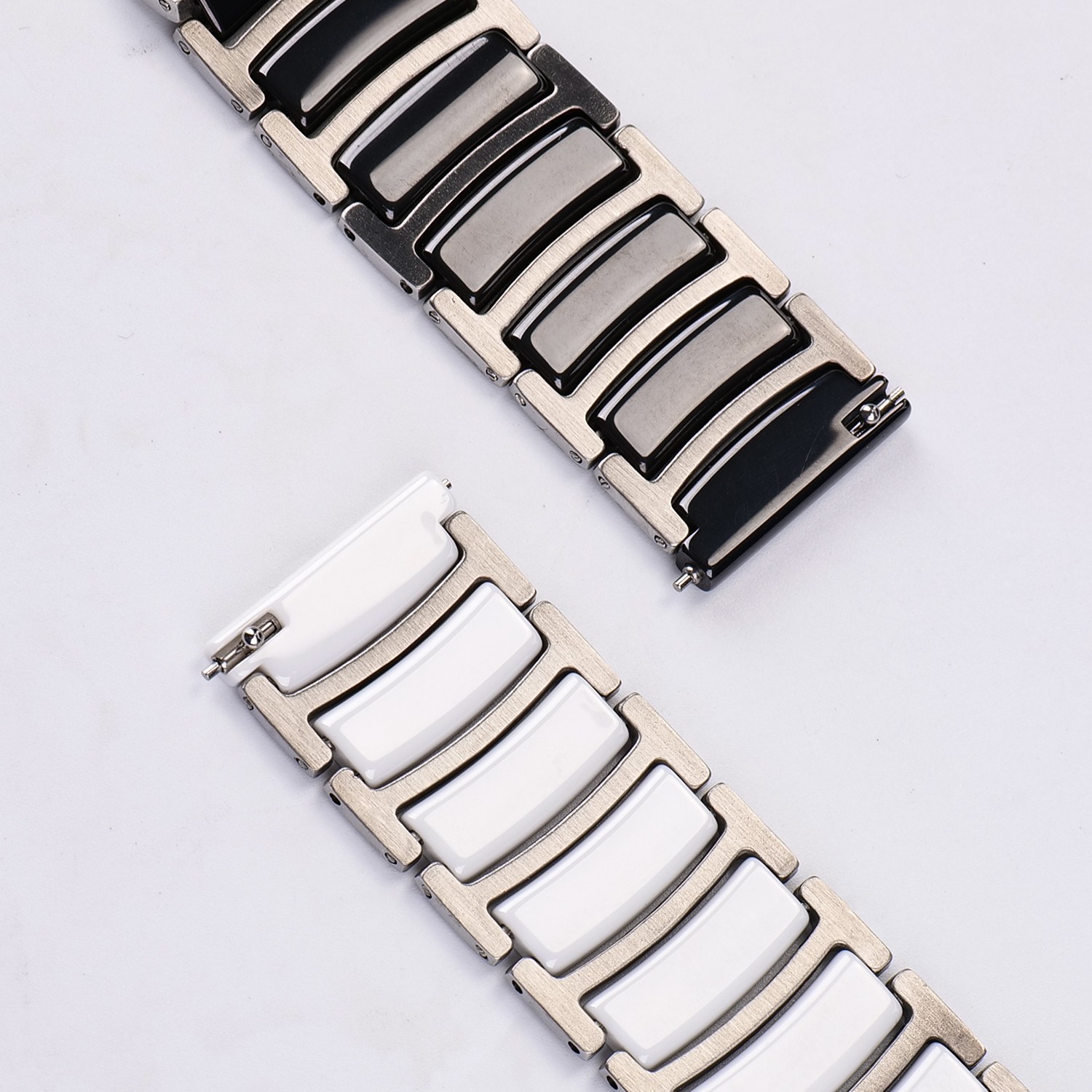 20mm Ceramic Band For Samsung Active1/2 Galaxy Watch 4 44mm 40mm Strap Bracelet Samsung Galaxy Watch 4 Classic 46mm 42mm