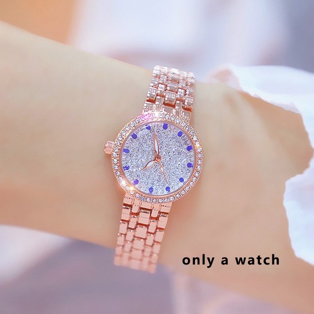 Women Watches 2022 Fashion Creative Famous Brand Small Diamond Gold Wrist Watch Female Wristwatch Bayan Kol Satti 2021