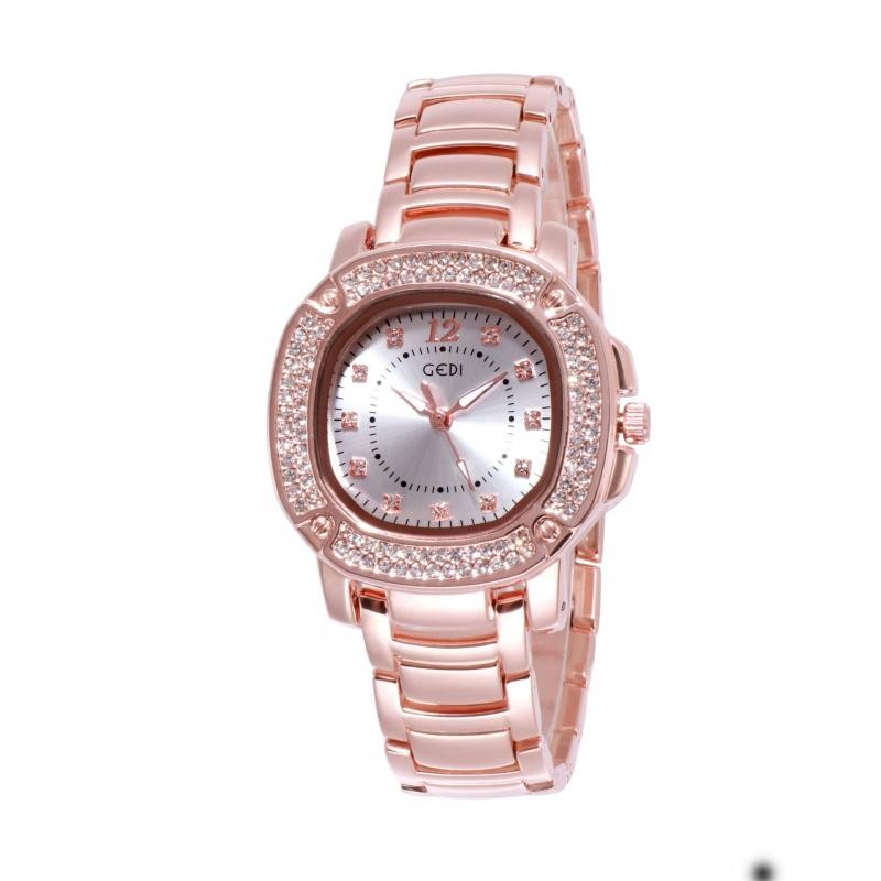 GEDI 2022 Top Selling Brand Luxury Ladies Watch Waterproof Fashion Stainless Steel Band Business Women's Watch Drop Shipping