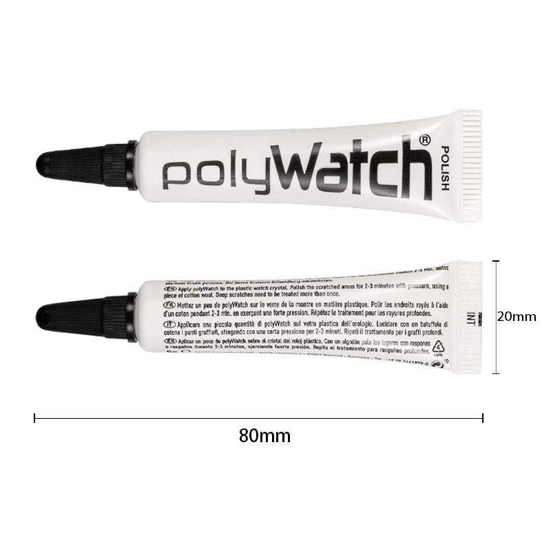 Polywatch Scratch Remover Watch Polishing Kit Acrylic Watch Repair Tools Glass Crystals 5g Polishing Paste Watches DIY Tools