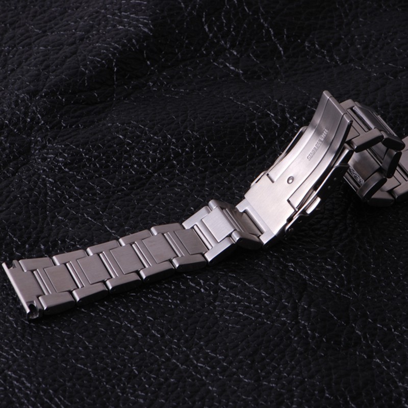 Heimdallr SBNN Tuna Watch Steel Band 316L Refined Steel Chain 22mm Flat Steel Watch Band Adjustment Accessories Watchband
