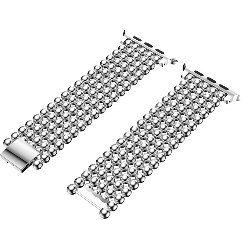 Women Stainless Steel Bracelet for Apple Watch Series 543 42mm 38mm Strap for iwatch 7 6 SE 5 40 44mm 41 45mm Luxury Ladies Bracelet