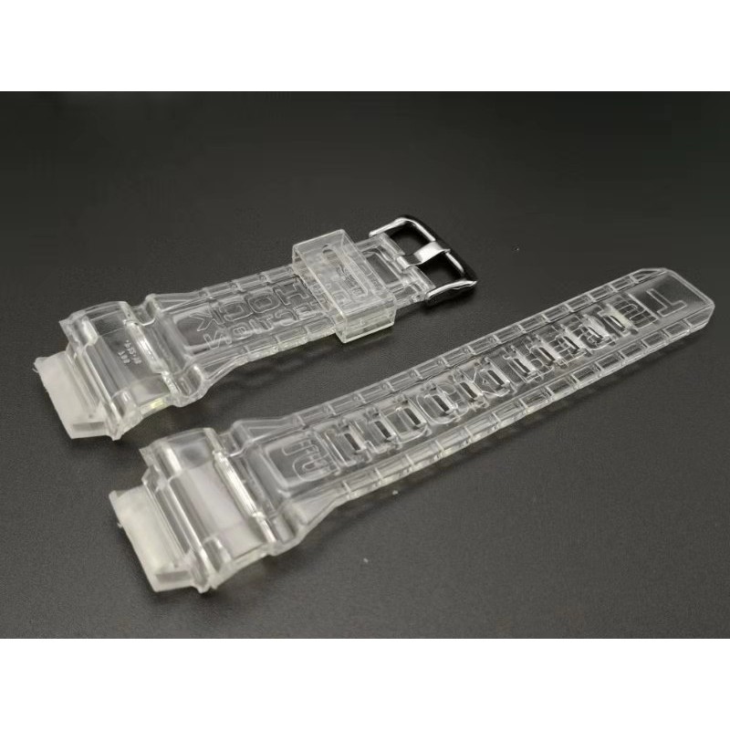 Watch Bands and Case for G-9300 GW-9300 Ice Crystal Transparent Watch Strap and Bezel with Gift Tools for Man and Woman