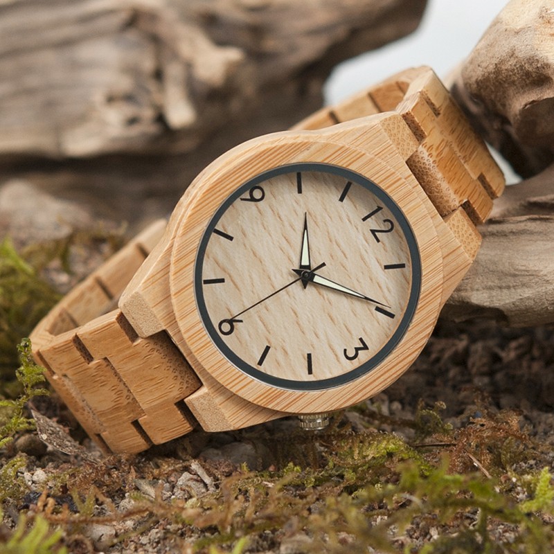 relogio masculino bobo bird wood watch men top brand luxury wooden watches men great gift drop shipping W-D27