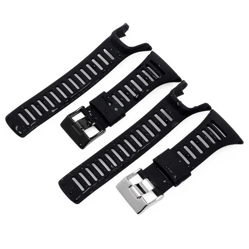 High Quality Black Rubber Strap Special For SUUNTO Ambit Series 1/2/3 Silicone Strap Men Watch Accessories Bracelet