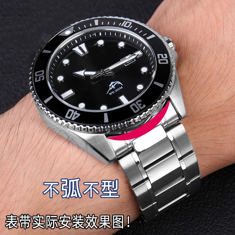 Stainless Steel Strap For Casio Watch Strap Mdv106 Swordsman 5374 MTP-1374 1375 VD01 Classic Stainless Steel Watch Band