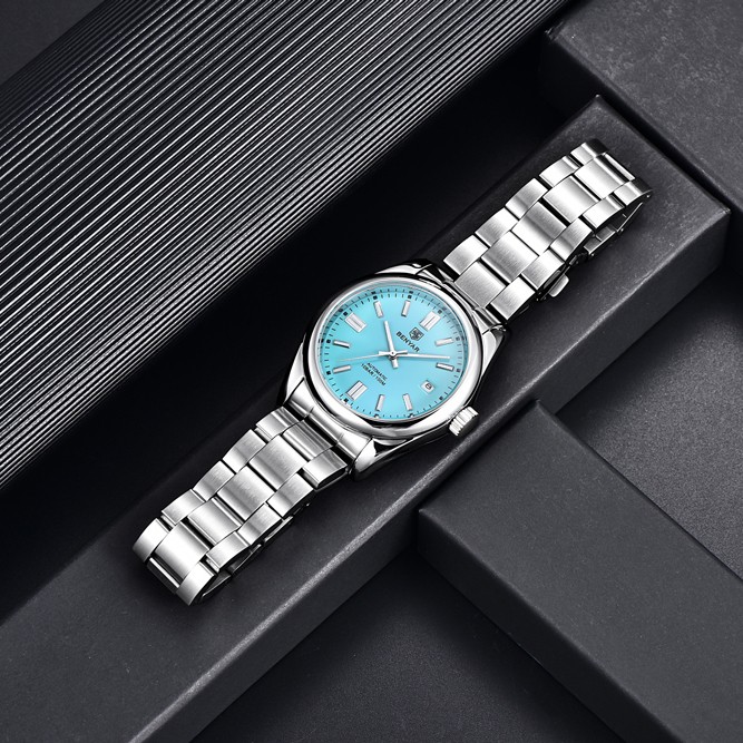2022 BENYAR New Luxury Men's Mechanical Wristwatches 10Bar Waterproof Automatic Watch Stainless Steel Sport Diving Watch for Men
