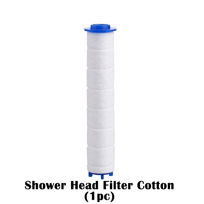 8pcs head shower filter cotton set used for cleaning and filtering shower head