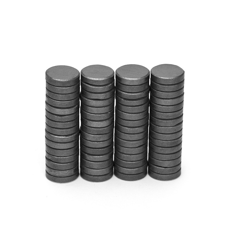 5 10 20pcs/lot 10x3mm 10x4mm 10x5mm Black Small Round Magnet Fridge Ferrite Magnet Round Speaker Permanent Magnet