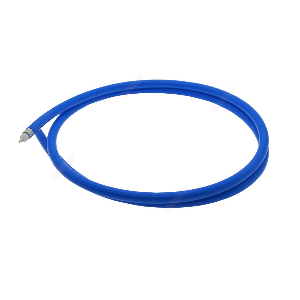 1m 5m 10m Blue RG401 50-5 Cable Semi Flexible 50 Ohm High Frequency Test Cable RF Coaxial Cable Pigtail Jumper 4g