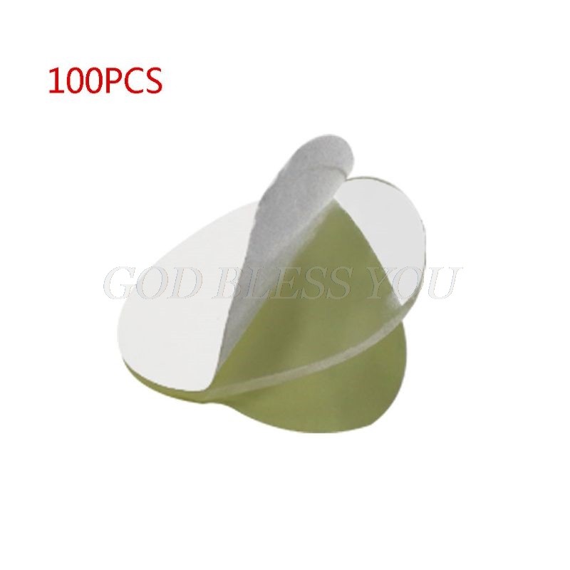 Double-sided adhesive transparent stickers, 100 pieces, direct delivery