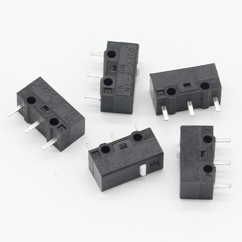 5pcs/lot New authentic micro switch mouse D2FC-F-7N mouse button D2FC-E-7N Dotting D2FC