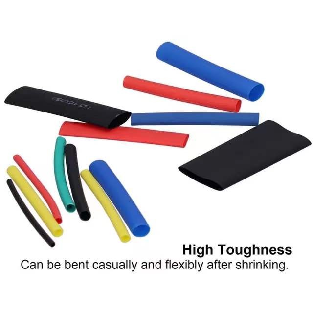 750pcs Heat Shrink Tubing Insulation Shrinkable Tubes Assortment Electronic Polyolefin Wire Cable Sleeve Kit Heat Shrink Tubes