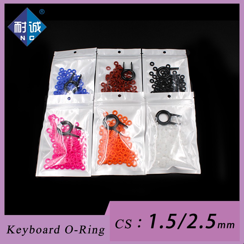 110pcs/lot MX Keyboard Cover O Ring Cover Puller Switch Damper Rubber O Ring Key Puller Cover Replacement Noise Reduction Washer