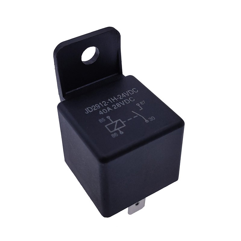 40A Auto Car Relay JD2912 With Mounting Hole 4 Pin 5 Pin DC 12V 24V 36V 48V 72V With Relay Socket Relay JD2912