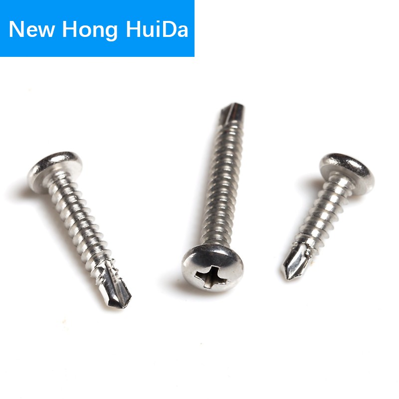 Hillips Pan Head Self Drilling Screw Thread Self Drilling Screw Bolt Stainless Steel M3.5 M4.2 M4.8 M5.5 M6.3