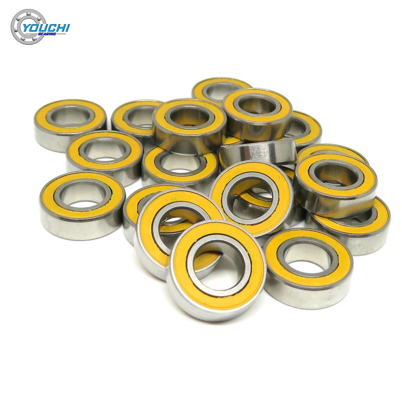 10pcs S688 2RS 8x16x5mm ABEC-7 Rubber Seals Hybrid Ceramic Ball Bearings S688C 688 RS S688RS 8*16*5 RC Car Miniature Bearing