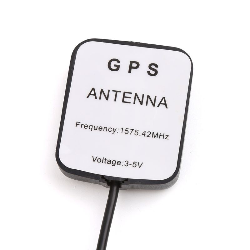 Car GPS Antenna Receiver, with MCX 3.5mm Right Angle Connector, 3m Aeronautical Navigator