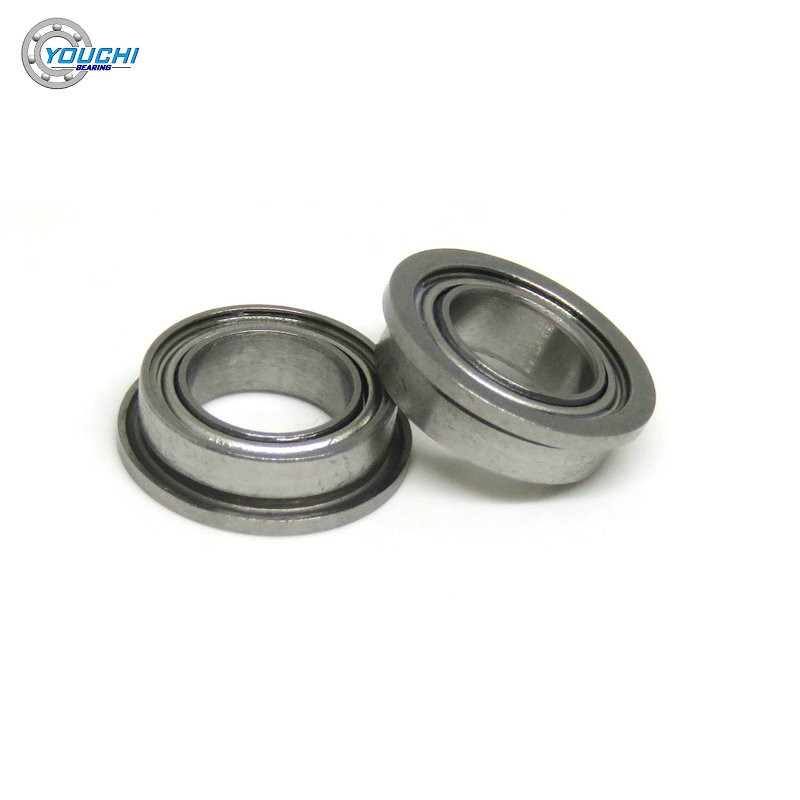 10pcs SMF85 ZZ 5x8x2.5mm 440C Stainless Steel Flange Miniature Bearings MF85Z SF675Z LF850Z 5*8*2.5 ABEC-5 Flanged Bearing