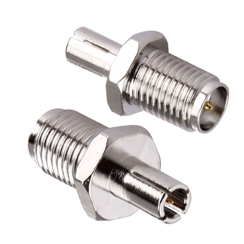 K1KA 1 Set SMA to TS9 RF Coaxial Adapter Male Female Coax Connector Adapter Coupler & Adapter 2pcs Well Built Quality