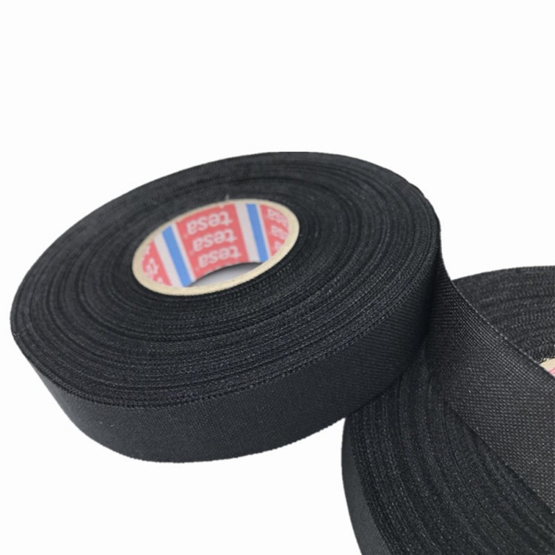 9/15/19/25/32mm Length 15m Car Velvet Retardant Tape Wire Loom Width Duct Tape Cable Harness Adhesives Supplies