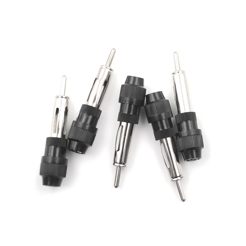 5pcs/lot Connector Plug Auto Car Radio Stereo Din Male Antenna Antenna Repair Adapter Socket Wholesale