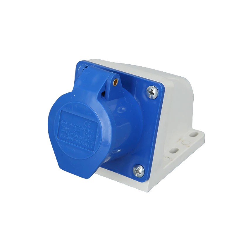 16A 3Pin IP44 2P+E Industrial Male Female Socket/Plug 220-240V Power Supply Dustproof and Waterproof Connector