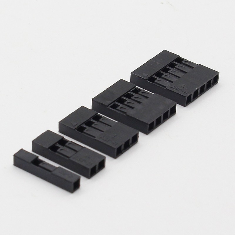 500pcs Dupont Sets Kit With Box 2.54mm Pitch 2P 3P 4P 5Pin Dupont Housing Plastic Shell Terminal Jumper Wire Connector Set