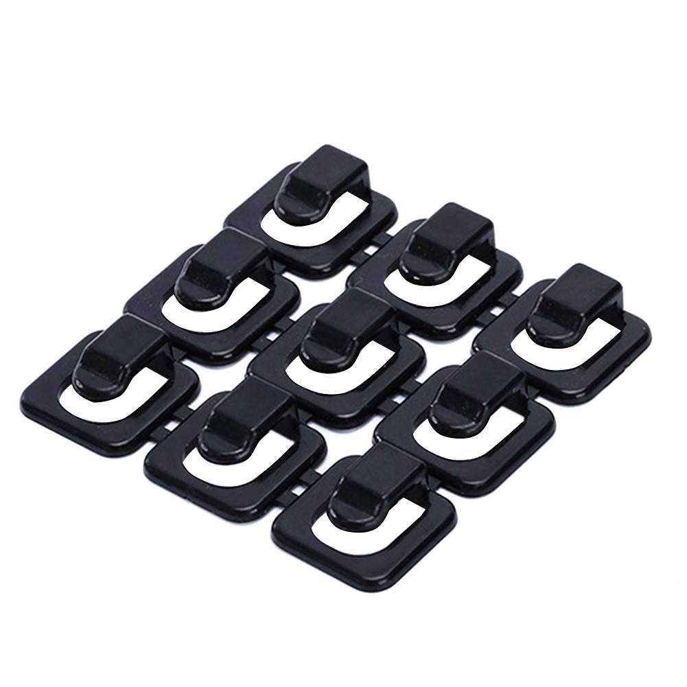 18pcs Electrical Wire Wall Desk Cable Clip Accessories Holder Home Organizer Table Portable Self-adhesion Small Immobilization