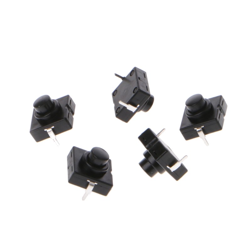 10pcs Flashlight Button Switch 1A 30V CB-1212-112D 2Pin Ultra-thin Mid-Foot