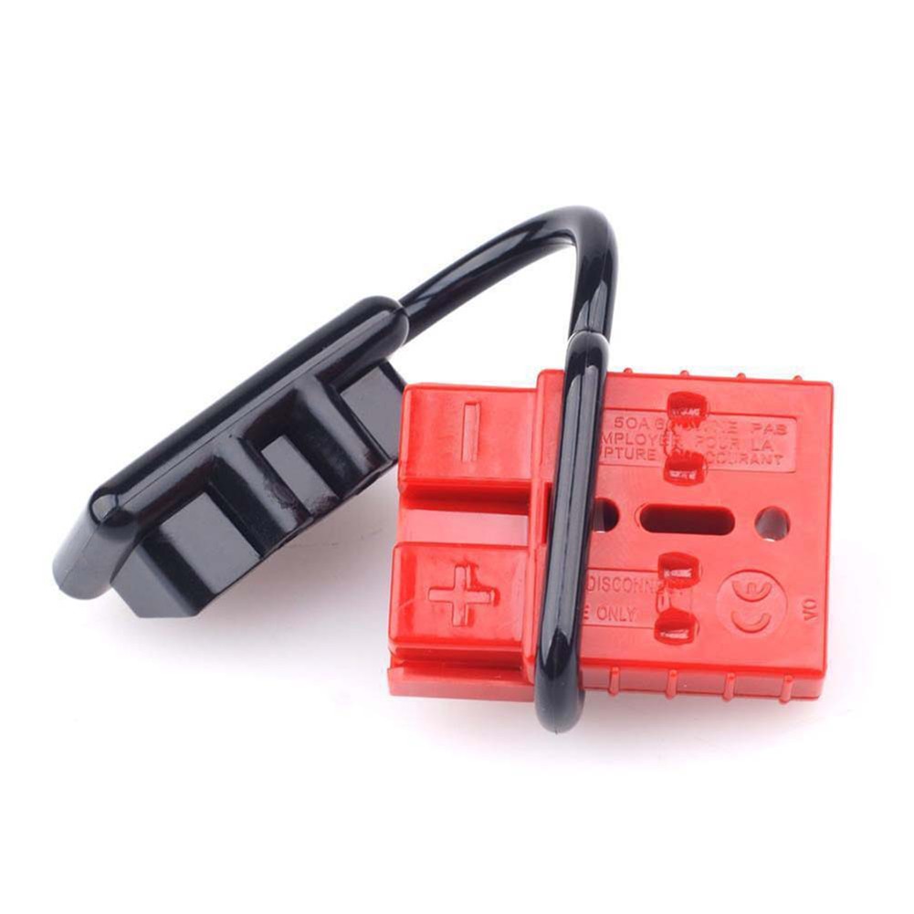 2pcs Pair Plug Connect Durable Portable Practical Trailer Battery 50A 600V Charging Accessories Quick Connect Kit