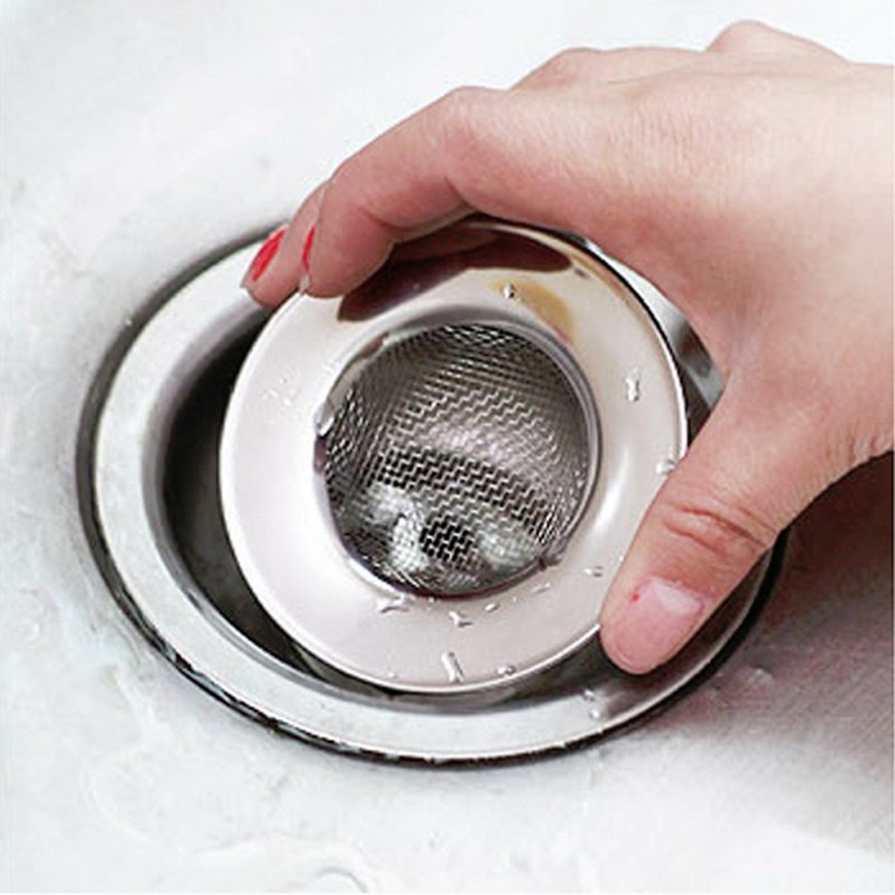 Stainless Steel Sink Strainer Suitable for Kitchen Bathroom Sink Drainer Sink Filter Basin Strainer Mesh Kitchen Accessories