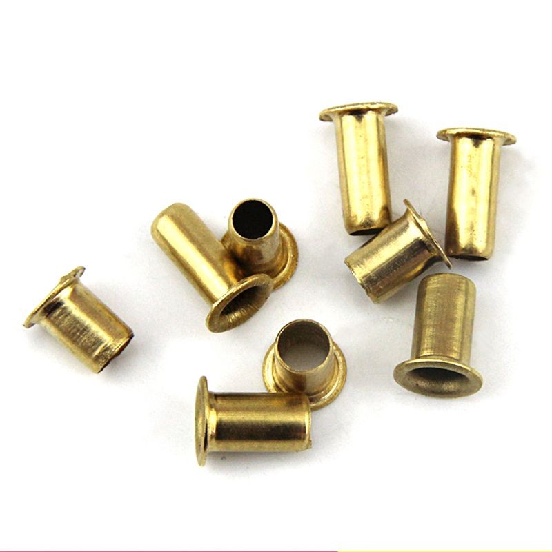 1000pcs Tubular Rivets M0.9 M1.3 M1.5 M1.7 Combination Circuit Board PCB Nails Copper Hollow Nuts Kit