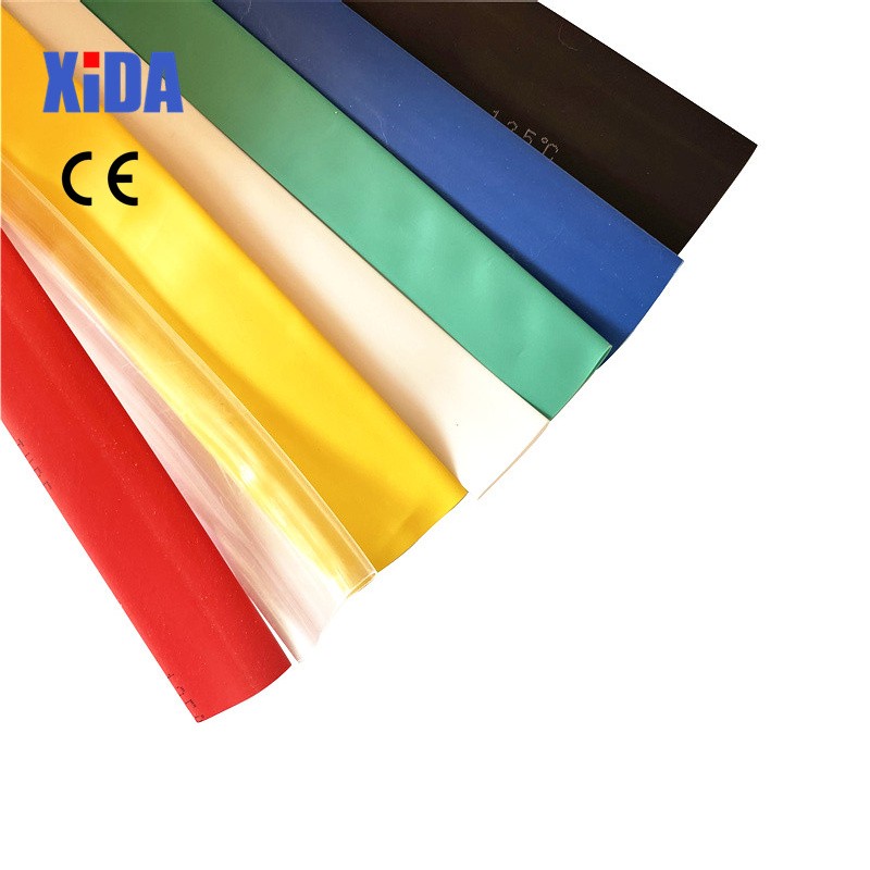 10m/lot Red Blue Green Yellow White Clear Black Transparent Heat Shrink Tube Heat Shrink Tubing Sleeving Wrap Wire DIY Kits