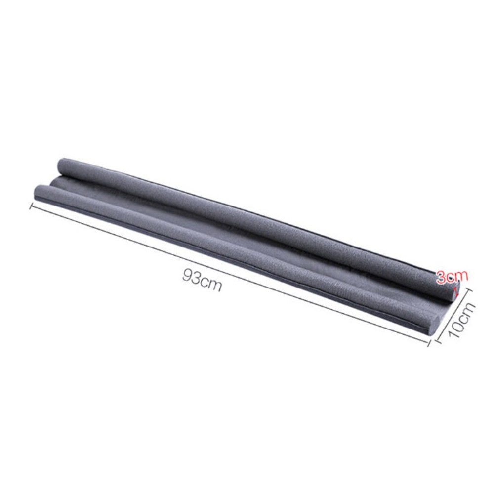 93*10cm Butium Door Seal Strip Windproof Soundproof Dustproof House Acoustic Foam Under Door Sealant Weatherstrip Door