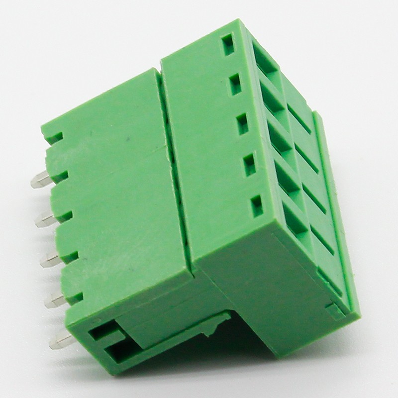 10 sets ht5.08 5pin Terminal plug type 300V 10A 5.08mm pitch connector pcb screw terminal block