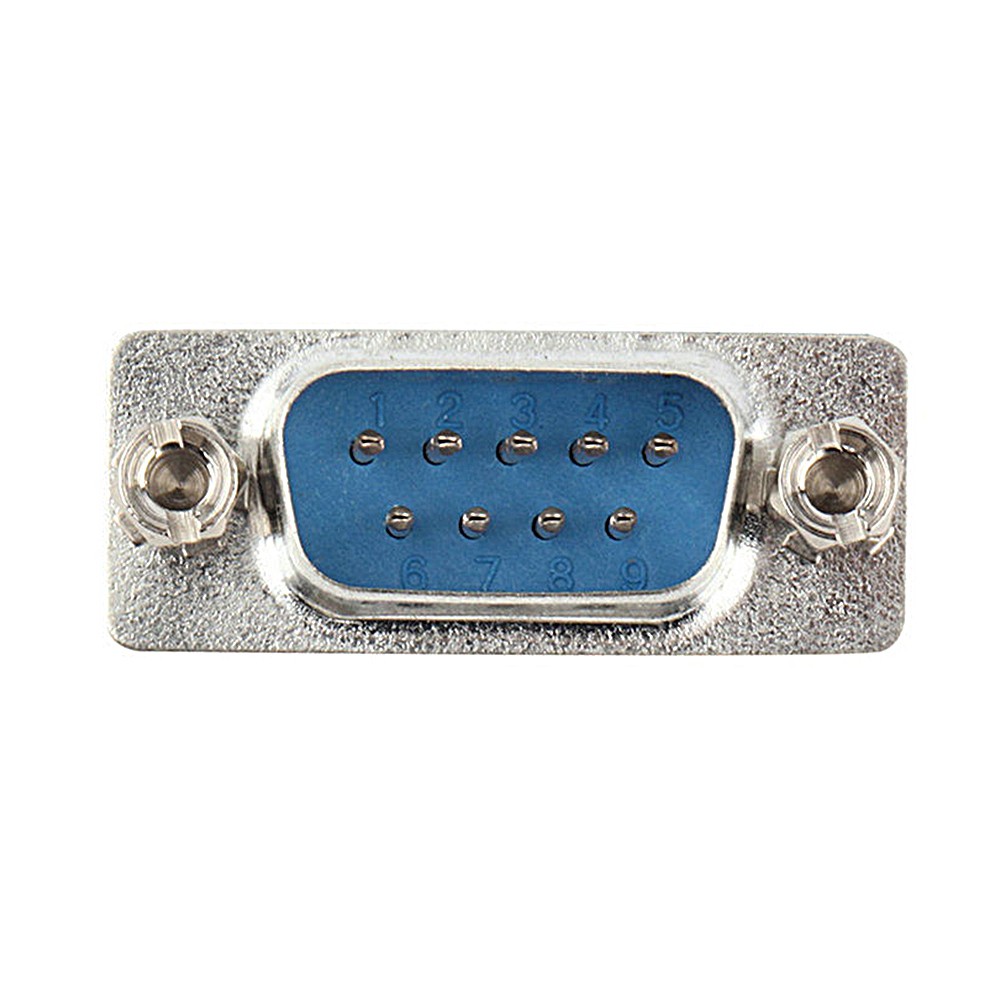 Interface Office Replacement Parts Male Gender Changer Mini Coupler Practical Portable 9 Pin Home Serial Cable Adapter