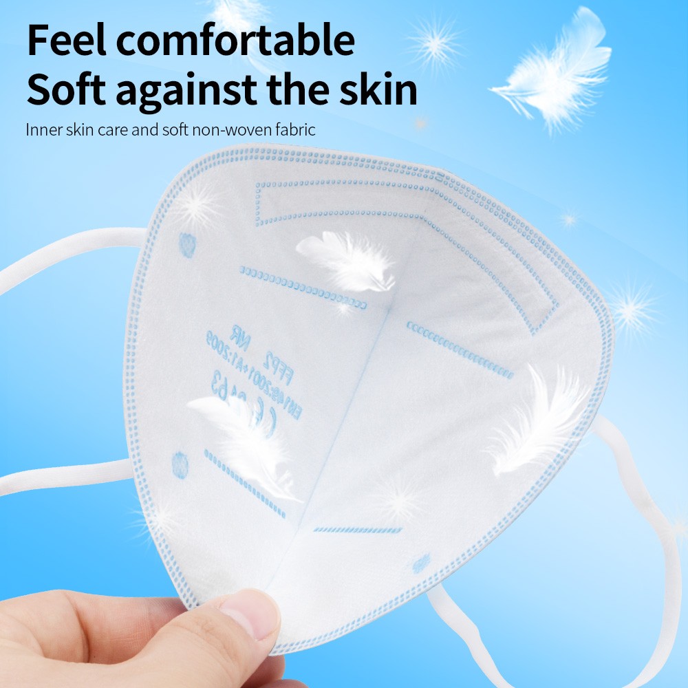 5-100pcs FFP2 Mask Reusable kn95 Masks 5 Layers Face Mask FFP2 Mascarillas Protective Approved Healthy KN95 Blue FPP2 fp3fan