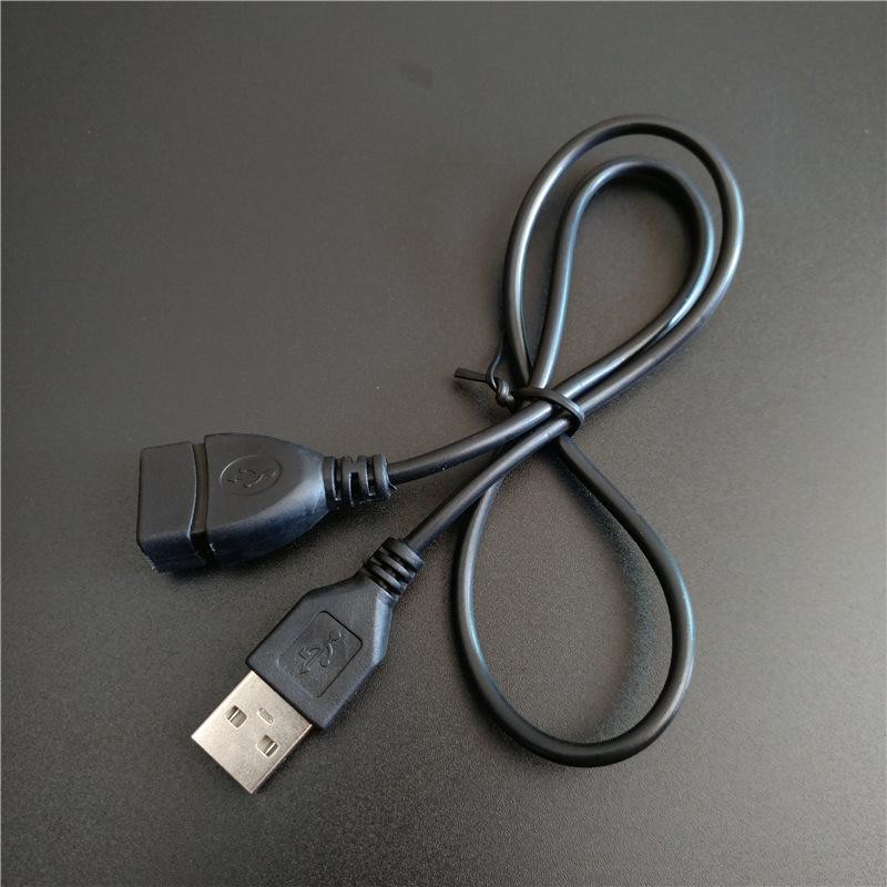 0.6/1.5M USB 2.0 Male to Female USB Cable Extender Cord Wire Super Speed ​​Data Sync Extension Cable for Laptop Keyboard