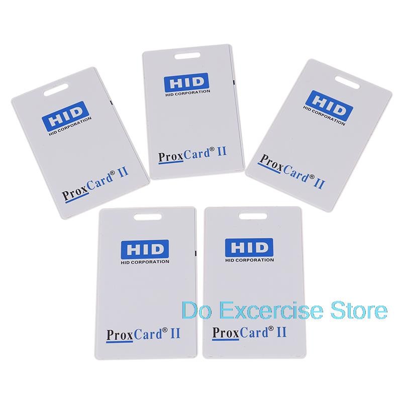 5pcs 125khz HID Clamshell 1326 Access Control Card 26Bit 1326LSSMV Key Fobs