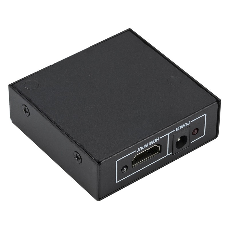 HDMI-compatible splitter Full HD 1080p video HDMI-compatible Switch Switcher 1X2 Split 1 in 2 out for HDTV DVD