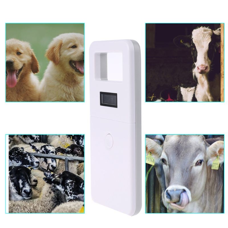 2022 FDX-B Pet ID Reader Chip Transponder USB Handheld RFID Device Microchip Scanner For Dog Cats Horse